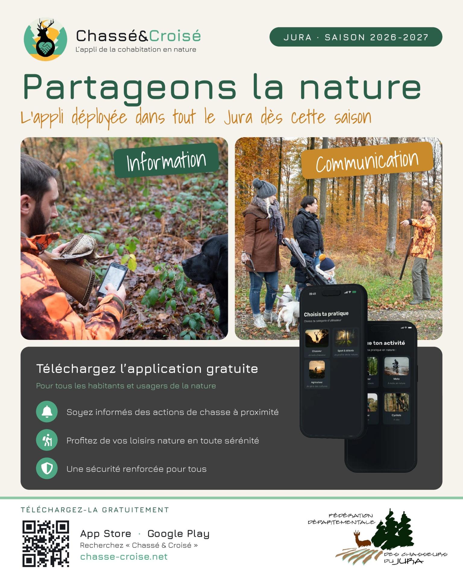 Chasse croise jura visuel mairies
