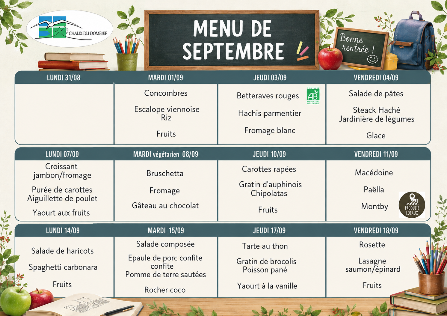Menu sept26 revu