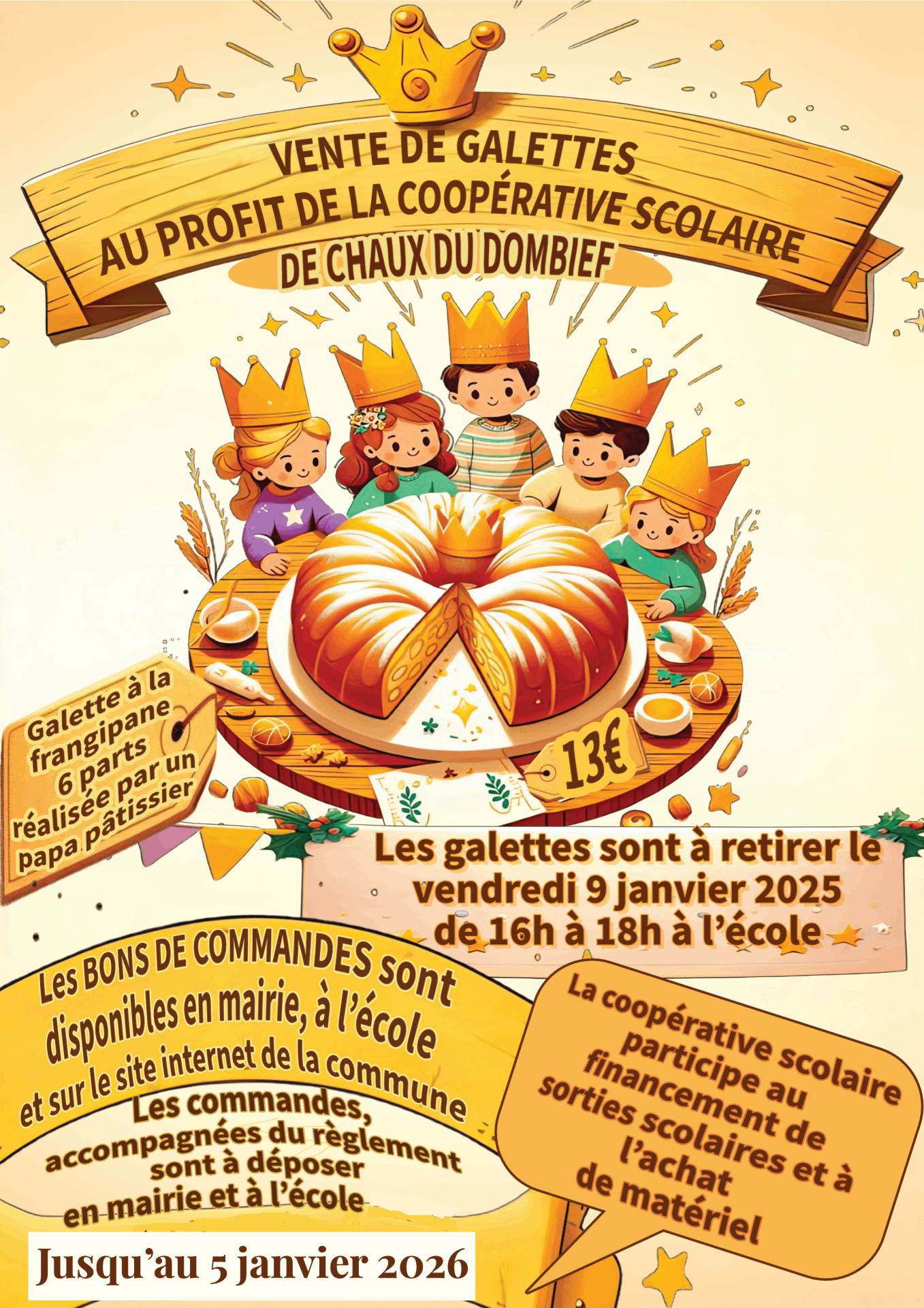 Png vente galette relance